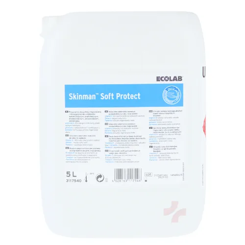 ECOLAB SKINMAN SOFT PROTECT Płyn do dezynfekcji rąk 5L