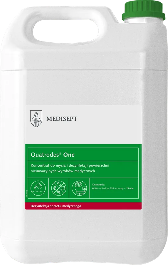MEDISEPT QUATRODES ONE Koncentrat do dezynfekcji urządzeń 5L