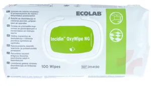 ECOLAB INCIDIN OXYWIPE NG  Chusteczki do dezynfekcji wyrobów medycznych   a100