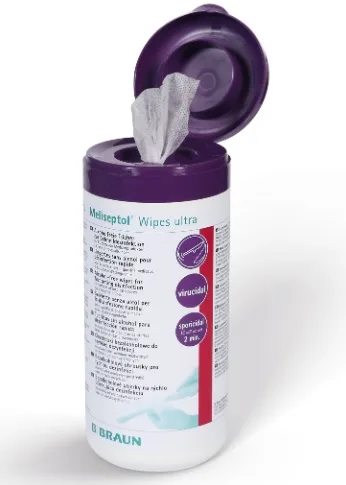 MELISEPTOL WIPES ULTRA Chusteczki a100