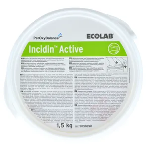 ECOLAB   INCIDIN ACTIVE   Proszek dezynfekcyjno-myjący   1,5kg